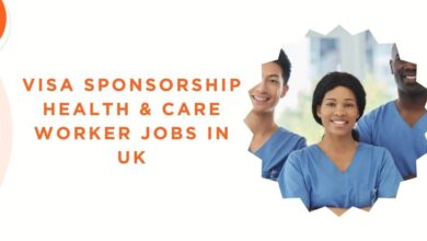 Visa Sponsorship Health & Care Worker Jobs in UK