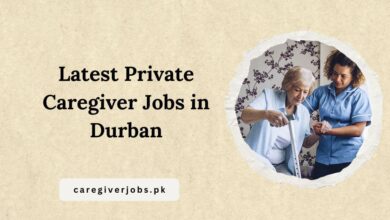 Latest Private Caregiver Jobs in Durban