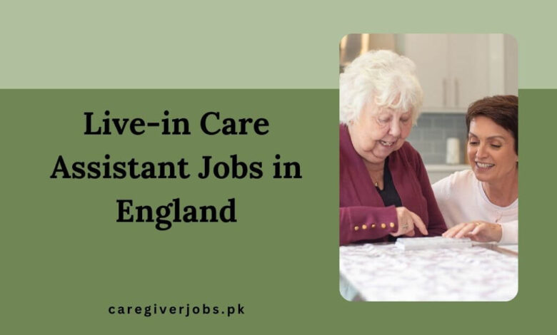 Live-in Care Assistant Jobs in England