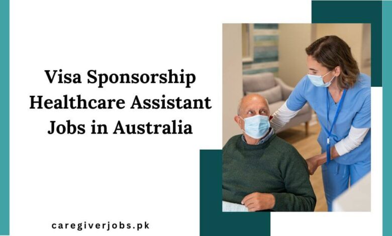 Visa Sponsorship Healthcare Assistant Jobs in Australia