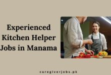 Experienced Kitchen Helper Jobs in Manama