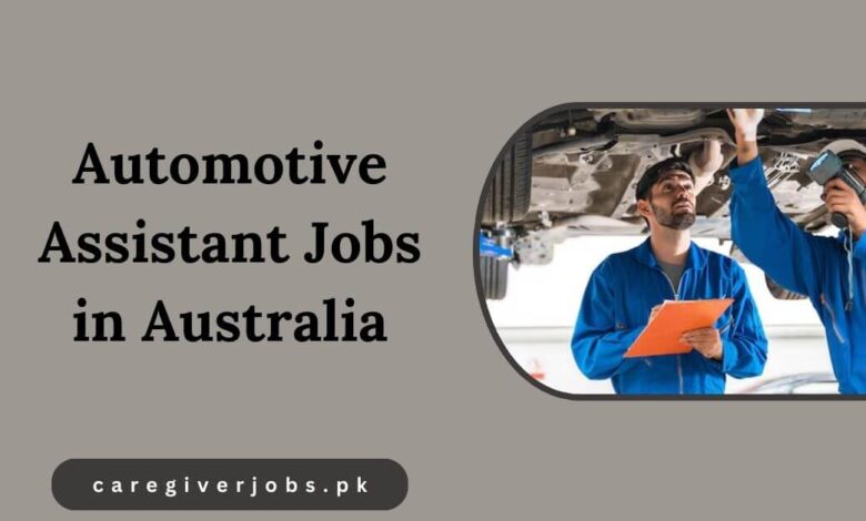 Automotive Assistant Jobs in Australia