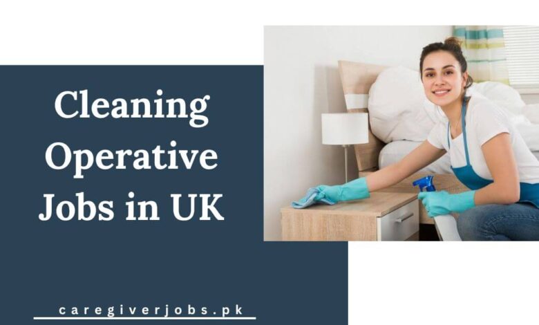 Cleaning Operative Jobs in UK