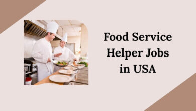 Food Service Helper Jobs in USA