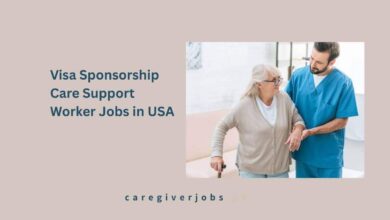 Visa Sponsorship Care Support Worker Jobs in USA
