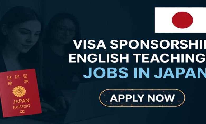 Visa Sponsorship English Teaching Jobs in Japan