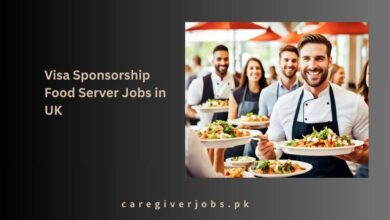 Visa Sponsorship Food Server Jobs in UK
