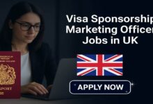 Visa Sponsorship Marketing Officer Jobs in UK