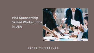 Visa Sponsorship Skilled Worker Jobs in USA
