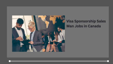 Visa Sponsorship Sales Man Jobs in Canada