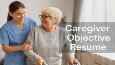 Caregiver Objective Resume